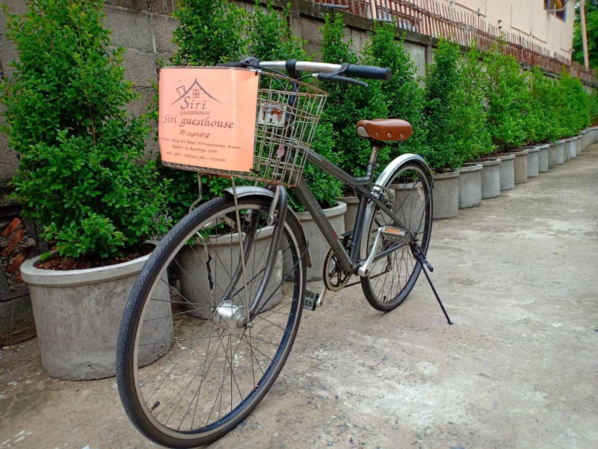 Siri Guesthouse Phra Nakhon Si Ayutthaya Dış mekan fotoğraf